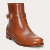 Ralph Lauren Stivaletto Brooke in Pelle Tan